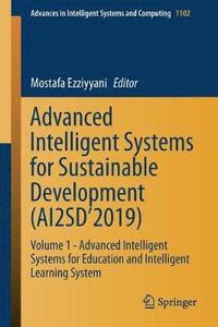 bokomslag Advanced Intelligent Systems for Sustainable Development (AI2SD2019)