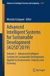 bokomslag Advanced Intelligent Systems for Sustainable Development (AI2SD2019)
