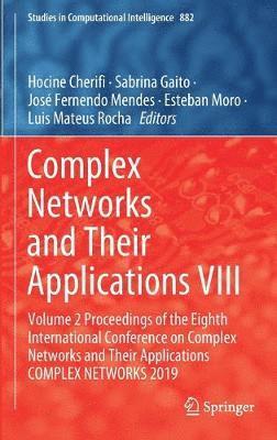 bokomslag Complex Networks and Their Applications VIII