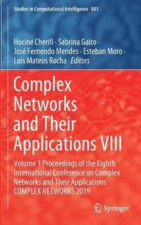bokomslag Complex Networks and Their Applications VIII