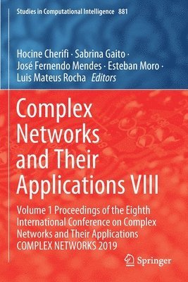 bokomslag Complex Networks and Their Applications VIII