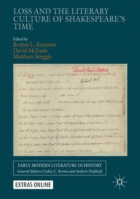 bokomslag Loss and the Literary Culture of Shakespeare's Time