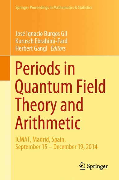 José Ignacio Burgos Gil, Kurusch Ebrahimi-Fard, Herbert Gangl - Periods in Quantum Field Theory and Arithmetic, Inbunden
