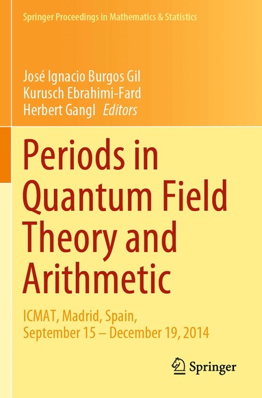 José Ignacio Burgos Gil, Kurusch Ebrahimi-Fard, Herbert Gangl - Periods in Quantum Field Theory and Arithmetic, Häftad