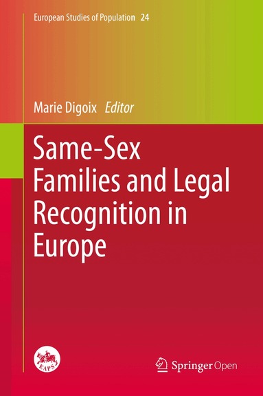 Marie Digoix - Same-Sex Families and Legal Recognition in Europe, Inbunden