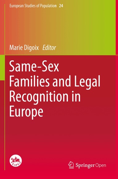 Marie Digoix - Same-Sex Families and Legal Recognition in Europe, Häftad