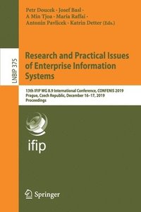 bokomslag Research and Practical Issues of Enterprise Information Systems