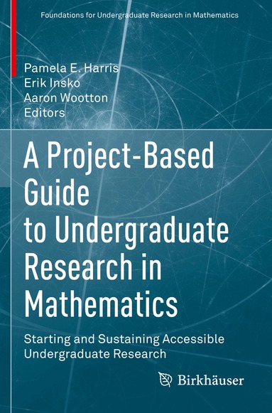 Pamela E. Harris, Erik Insko, Aaron Wootton - Project-Based Guide to Undergraduate Research in Mathematics, Häftad