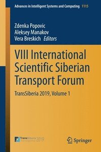 bokomslag VIII International Scientific Siberian Transport Forum