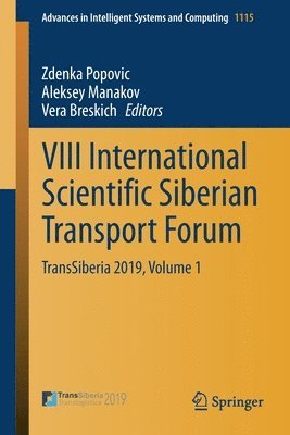 VIII International Scientific Siberian Transport Forum 1
