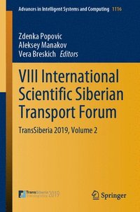 bokomslag VIII International Scientific Siberian Transport Forum