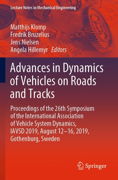 bokomslag Advances in Dynamics of Vehicles on Roads and Tracks