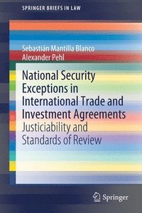 bokomslag National Security Exceptions in International Trade and Investment Agreements