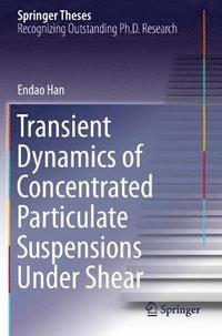 bokomslag Transient Dynamics of Concentrated Particulate Suspensions Under Shear