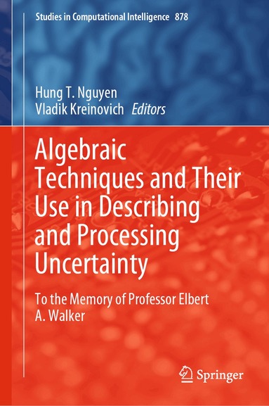 Hung T. Nguyen, Vladik Kreinovich - Algebraic Techniques and Their Use in Describing and Processing Uncertainty, Inbunden