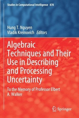 Hung T. Nguyen, Vladik Kreinovich - Algebraic Techniques and Their Use in Describing and Processing Uncertainty, Häftad