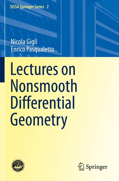 Nicola Gigli, Enrico Pasqualetto - Lectures on Nonsmooth Differential Geometry, Häftad