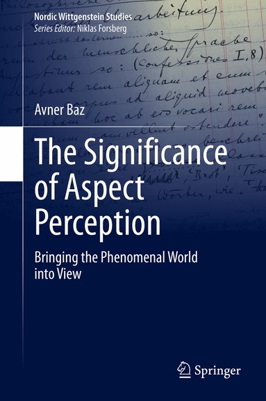 Avner Baz - Significance of Aspect Perception, Inbunden