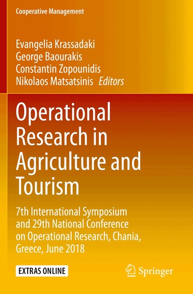 Evangelia Krassadaki, George Baourakis, Constantin Zopounidis, Nikolaos Matsatsinis - Operational Research in Agriculture and Tourism, Häftad