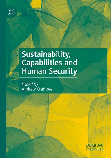 Andrew Crabtree - Sustainability, Capabilities and Human Security, Häftad