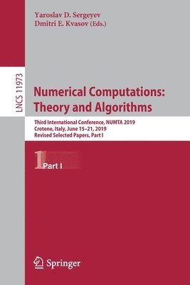 Yaroslav D. Sergeyev, Dmitri E. Kvasov - Numerical Computations: Theory and Algorithms, Häftad