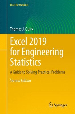 bokomslag Excel 2019 for Engineering Statistics