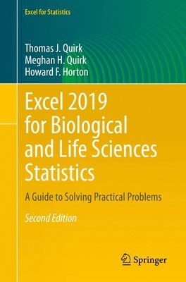 Excel 2019 for Biological and Life Sciences Statistics 1