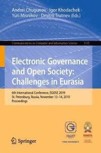 bokomslag Electronic Governance and Open Society: Challenges in Eurasia