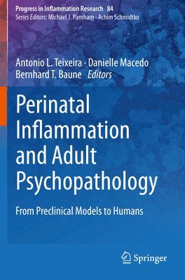 bokomslag Perinatal Inflammation and Adult Psychopathology