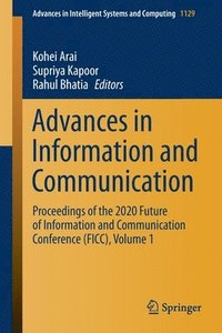bokomslag Advances in Information and Communication