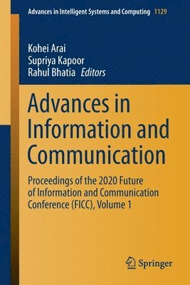 Advances in Information and Communication 1