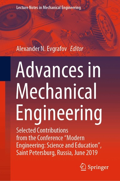 Alexander N. Evgrafov - Advances in Mechanical Engineering, Inbunden