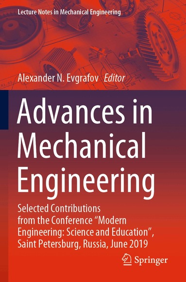 Alexander N. Evgrafov - Advances in Mechanical Engineering, Häftad