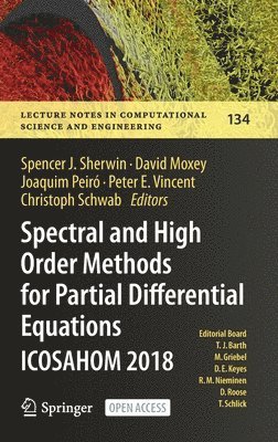 Spectral and High Order Methods for Partial Differential Equations ICOSAHOM 2018 1
