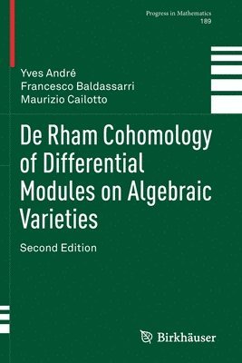 Yves André, Francesco Baldassarri, Maurizio Cailotto, Yves Andre - De Rham Cohomology of Differential Modules on Algebraic Varieties, Häftad