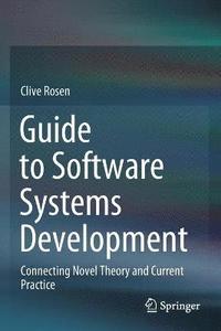 bokomslag Guide to Software Systems Development