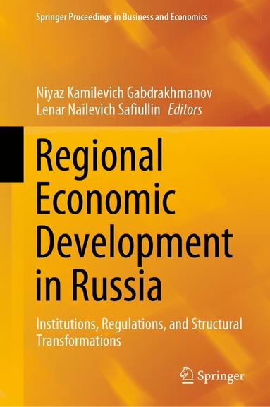 bokomslag Regional Economic Development in Russia