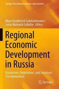bokomslag Regional Economic Development in Russia