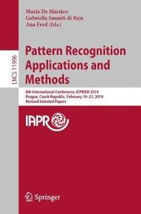 bokomslag Pattern Recognition Applications and Methods