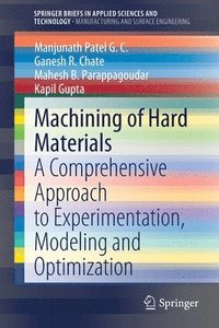 bokomslag Machining of Hard Materials