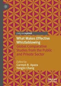 bokomslag What Makes Effective Whistleblowing