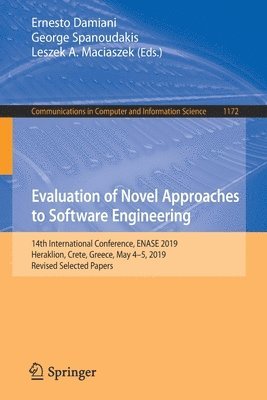 bokomslag Evaluation of Novel Approaches to Software Engineering