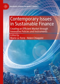 bokomslag Contemporary Issues in Sustainable Finance