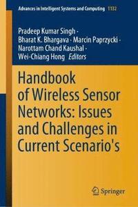 bokomslag Handbook of Wireless Sensor Networks: Issues and Challenges in Current Scenario's