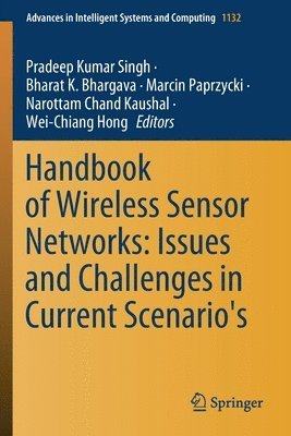 bokomslag Handbook of Wireless Sensor Networks: Issues and Challenges in Current Scenario's