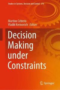 bokomslag Decision Making under Constraints