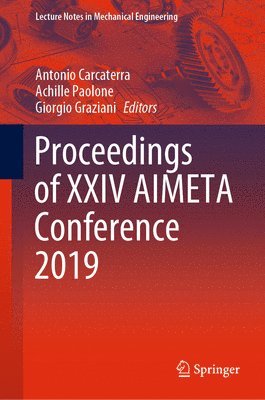 bokomslag Proceedings of XXIV AIMETA Conference 2019