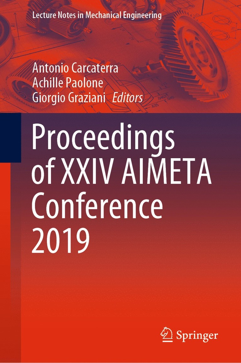 Proceedings of XXIV AIMETA Conference 2019 1