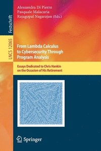 bokomslag From Lambda Calculus to Cybersecurity Through Program Analysis