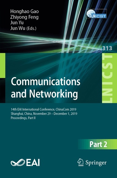 Honghao Gao, Zhiyong Feng, Jun Yu, Jun Wu - Communications and Networking, Häftad